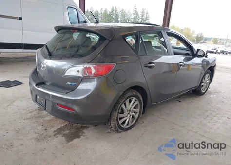 2013 Mazda Mazda3 I Touring z USA, uszkodzony, nr VIN JM1BL1LP8D1738868